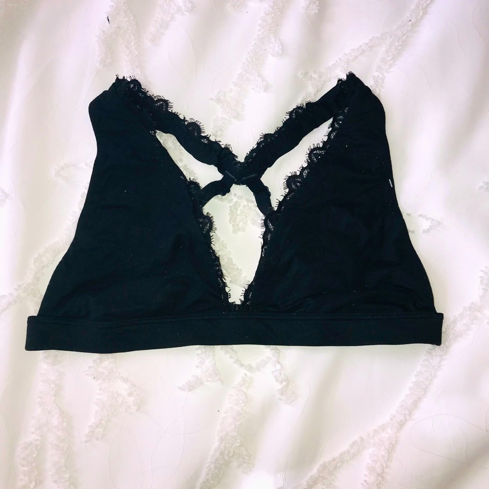 Black Lace Trim Victoria’s Secret Bralette
